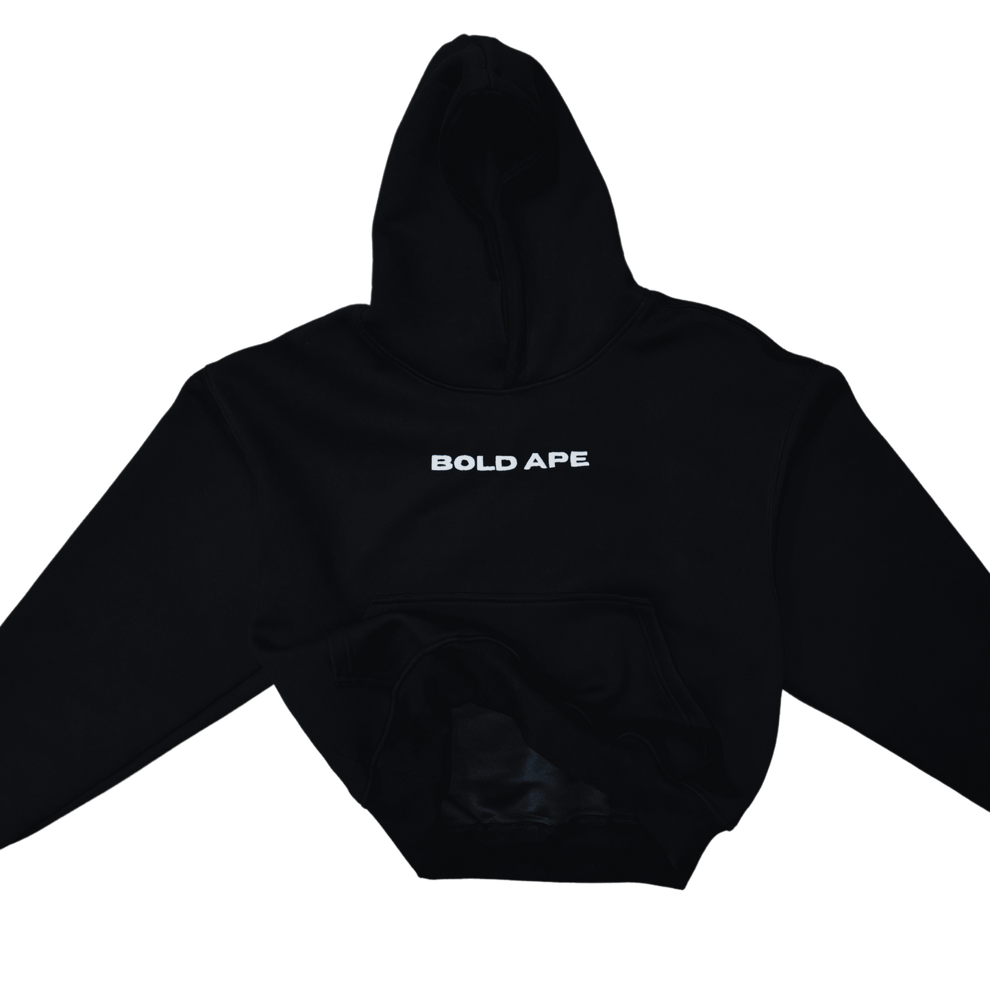 Bold Ape Oversized Hoodie Black