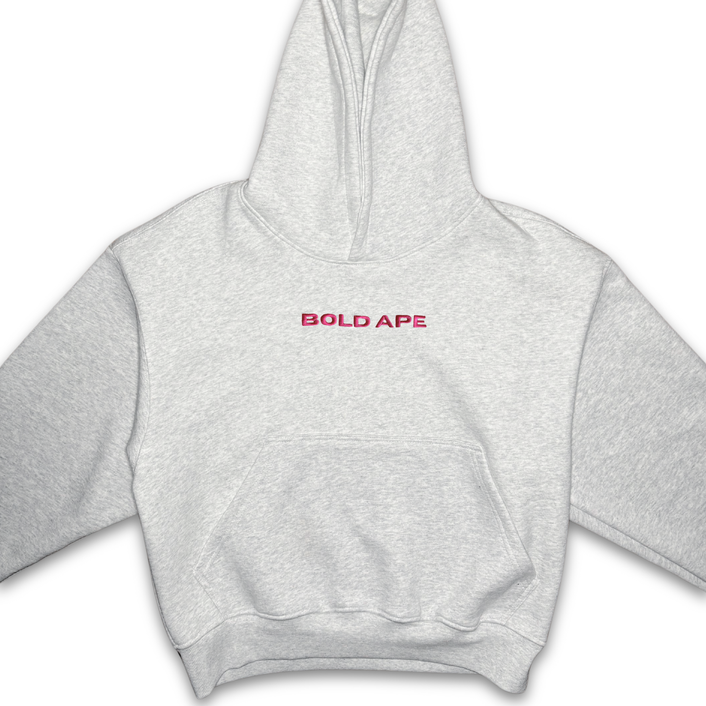 Bold Ape Oversized Hoodie Pink