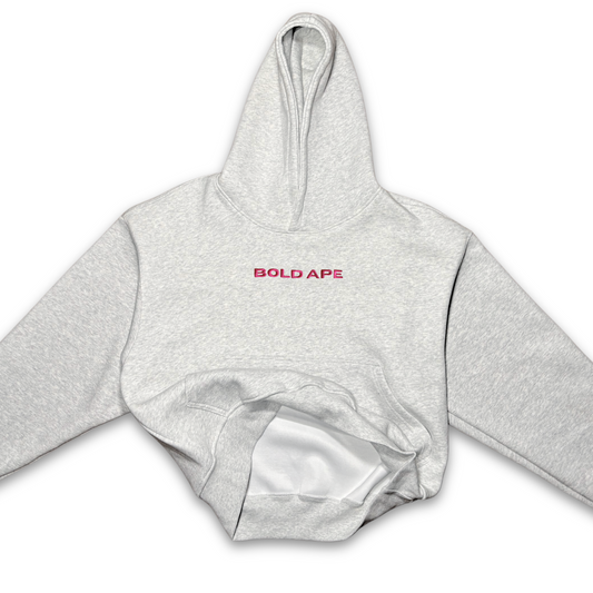 Bold Ape Oversized Hoodie Pink